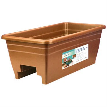 24" Deck Rail Box Outdoor Planter - Image 2