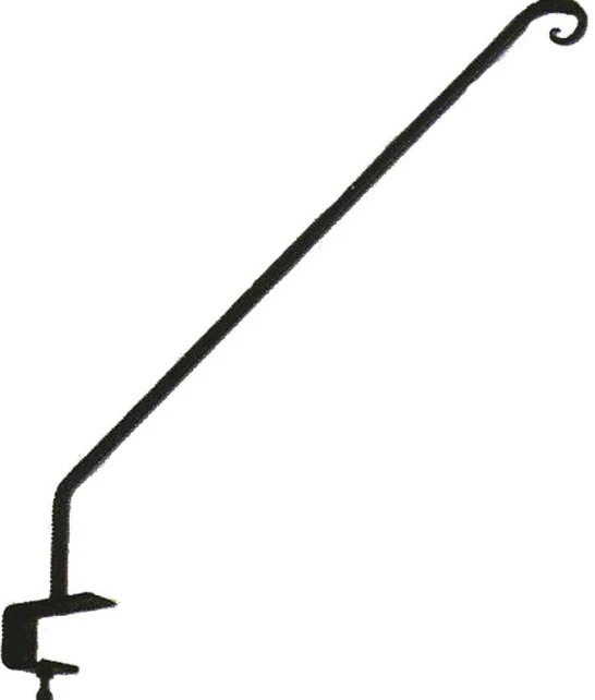 30" Angled Deck Rail Hook