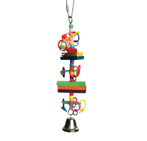 Beads and Blocks Small Bird Toy