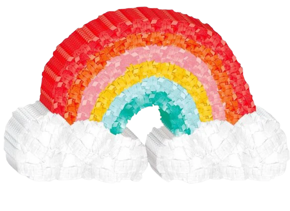 Mini Rainbow Pinata
