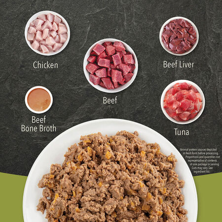 ACANA Premium Pâté, Beef, Chicken & Tuna Recipe Canned Cat Food, 3oz - Image 2