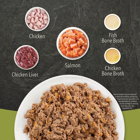ACANA Premium Pâté, Salmon & Chicken Recipe Canned Cat Food, 3oz - Image 2