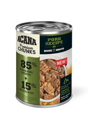 ACANA Premium Chunks, Pork Recipe in Bone Broth Canned Dog Food