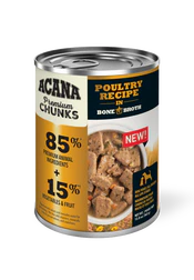 ACANA Premium Chunks, Poultry Recipe in Bone Broth Canned Dog Food