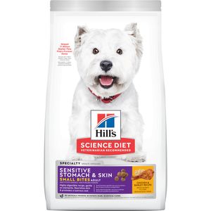 Adult Sensitive Stomach & Skin Small Bites Dog Food, Chicken & Barley Recipe