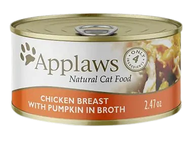 Applaws Chicken Breast with Pumpkin in Broth Canned Cat Food