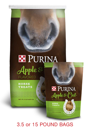 Purina Apple and Oat-Flavored Horse Treats