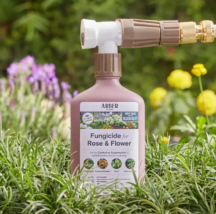 Arber Organic Fungicide for Rose & Flower, 16oz Ready-To-Spray Hose End - Image 2