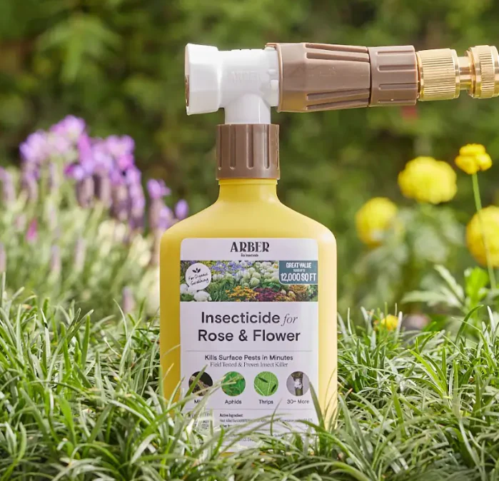 Arber Organic Insecticide for Rose & Flower, 16oz Ready-To-Spray Hose End - Image 2