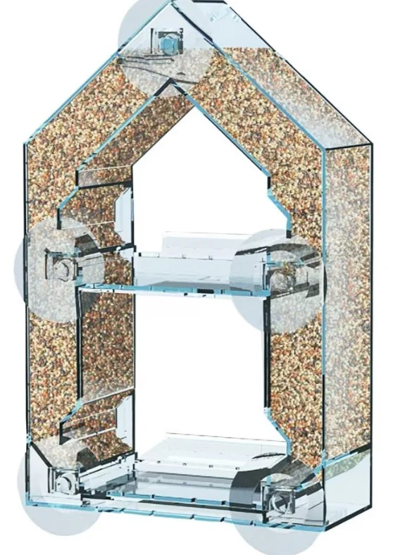 Sneak-A-Peak Window Seed Feeder