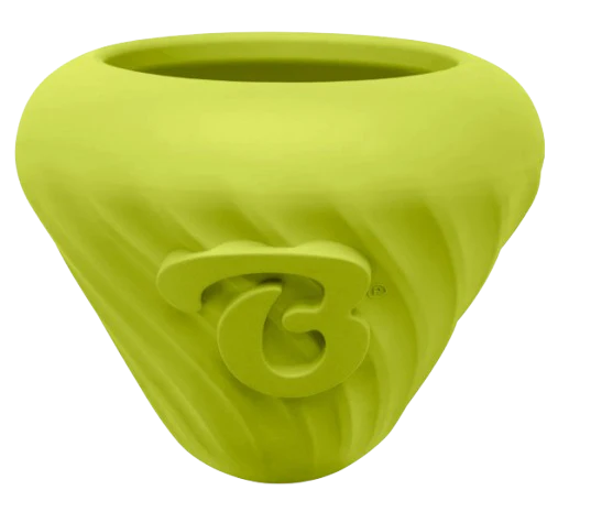 Benebone Natural Rubber Cone Enrichment Dog Toy