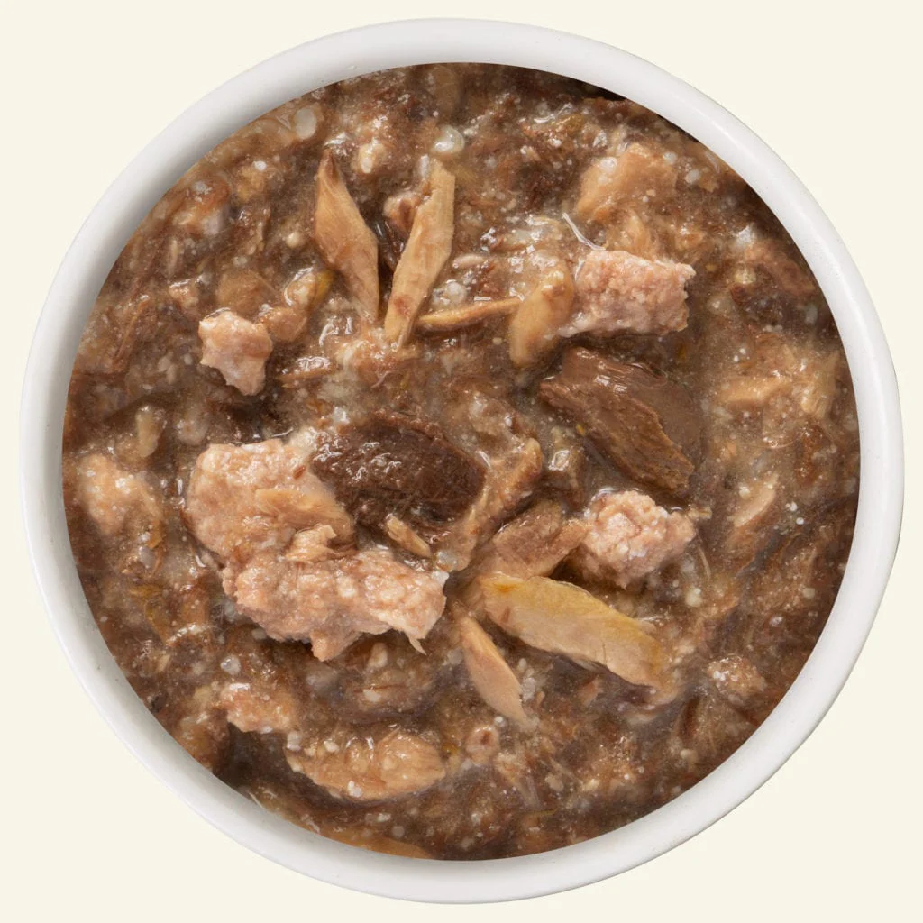Weruva BFF OMG Shazaam! Lamb & Tuna Dinner in Gravy Wet Cat Food (2.8 oz Pouch) - Image 2