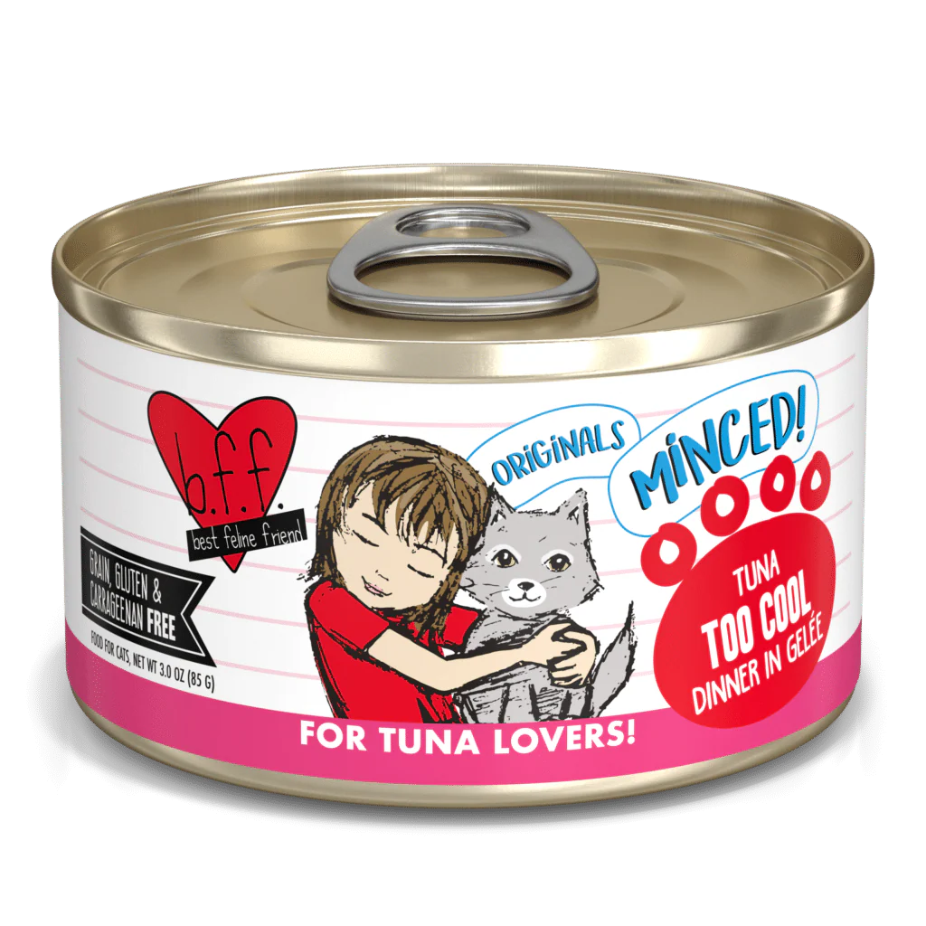 Weruva BFF Tuna Too Cool Tuna Dinner in Gelée Canned Cat Food (3.0 oz Can)