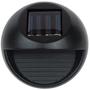 Solar Light, Plastic, Black, 6 lumen, 2pk - Image 2