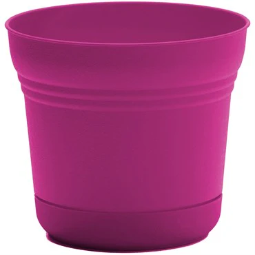 Saturn Planter - 7in - Fuchsia