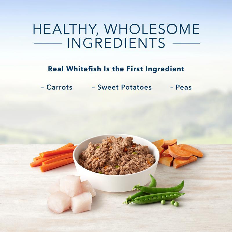 Blue Buffalo Homestyle Recipe Fish & Sweet Potato Dinner with Garden Vegetables Canned Dog Food - Image 3
