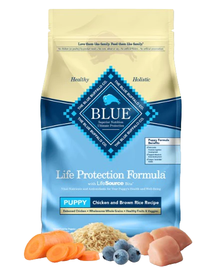 Blue Buffalo Life Protection Natural Chicken & Brown Rice Recipe Puppy Dry Dog Food