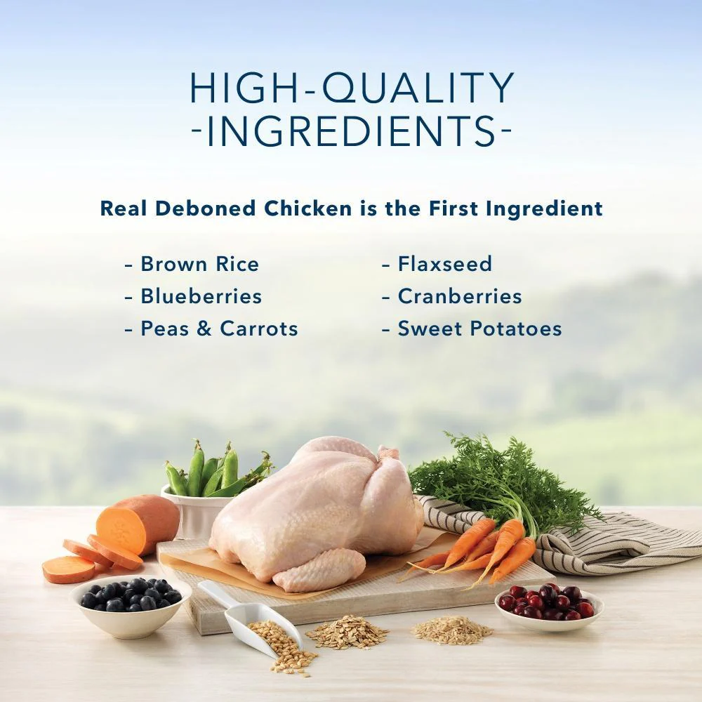 Blue Buffalo Life Protection Natural Small Bites Chicken & Brown Rice Recipe Adult Dry Dog Food - Image 2