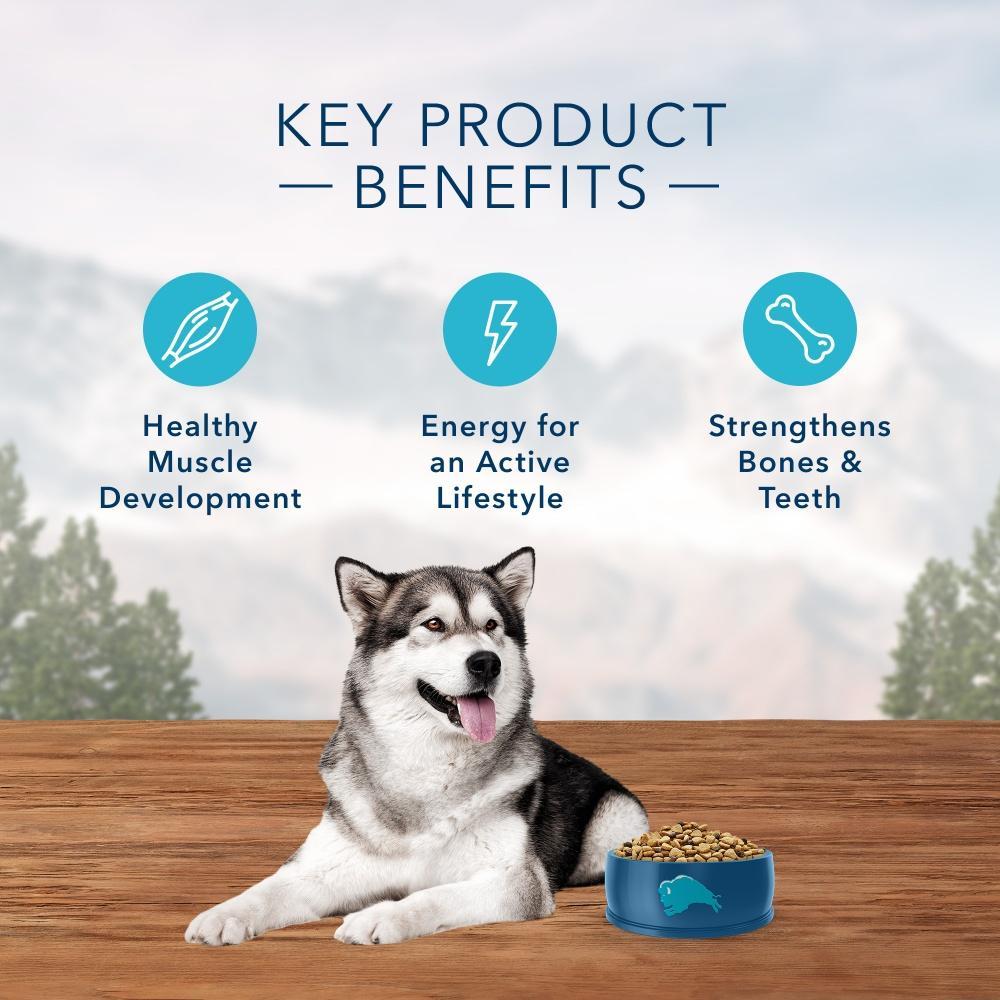 Blue Buffalo Wilderness Grain Free High Protein Duck Recipe Dry Dog Food - Image 4