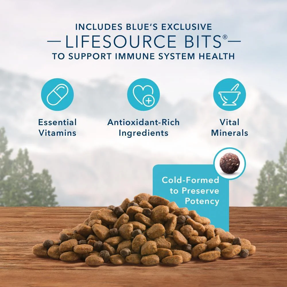 Blue Buffalo Wilderness Grain Free Natural Salmon Recipe Adult Dry Dog Food - Image 3