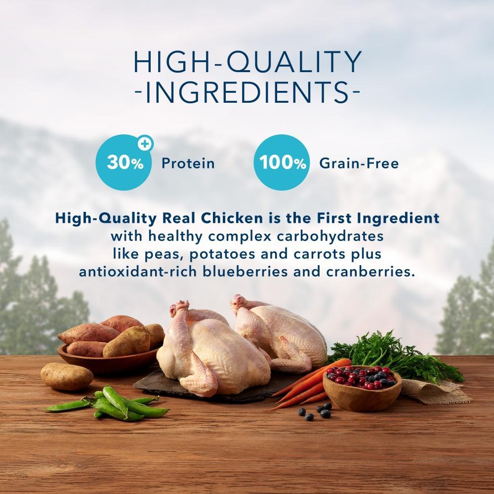 Blue Buffalo Wilderness Puppy Grain Free Chicken Dry Dog Food - Image 2