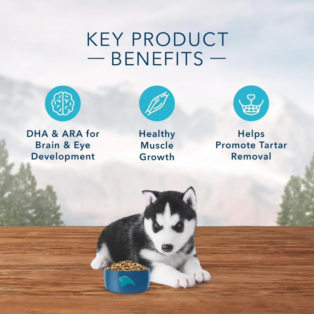 Blue Buffalo Wilderness Puppy Grain Free Chicken Dry Dog Food - Image 4