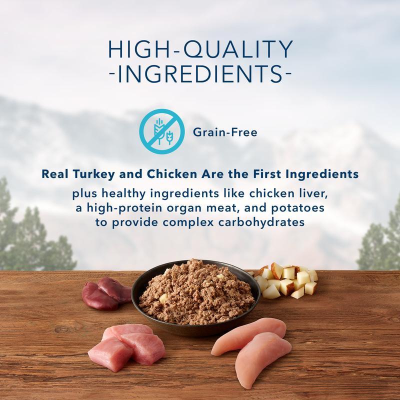 Blue Buffalo Wilderness Turkey & Chicken Grill Canned Dog Food - Image 2
