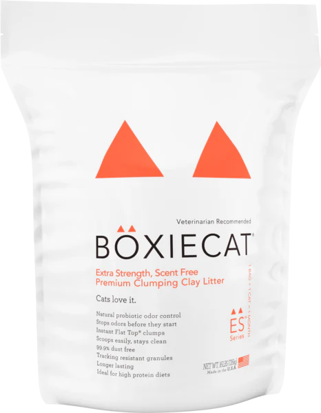 Boxiecat Extra Strength Premium Clumping Clay Cat Litter