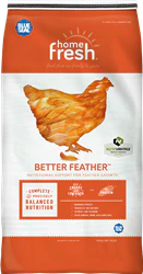 Blue Seal Home Fresh Better Feather Layer Pellets 18%, 40 lbs.