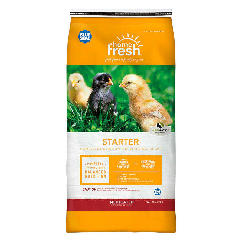 Blue Seal Home Fresh Starter AMP Medicated Crumble 50lbs