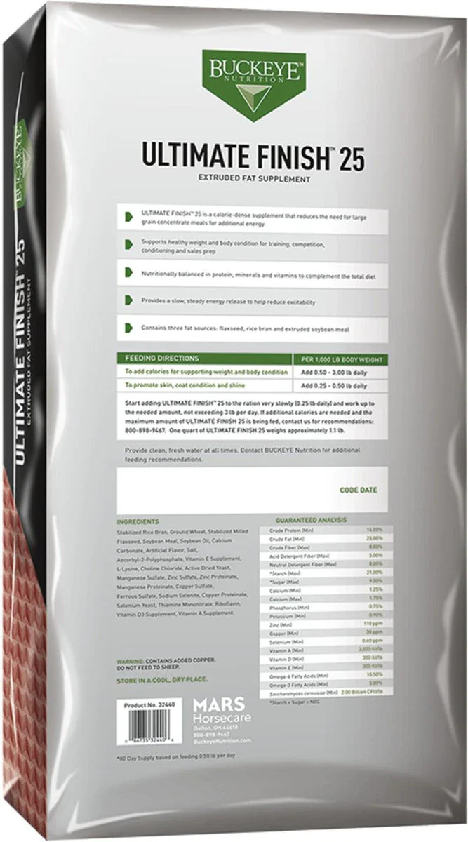 BUCKEYE™ Nutrition ULTIMATE FINISH™ 25 - Image 2