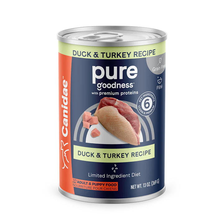 Canidae Grain Free PURE Limited Ingredient Diet Duck & Turkey Canned Dog Food