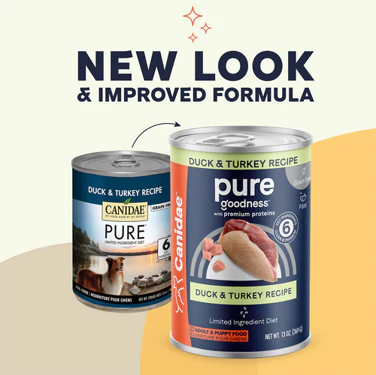 Canidae Grain Free PURE Limited Ingredient Diet Duck & Turkey Canned Dog Food - Image 3