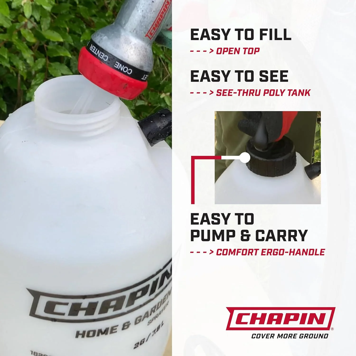 Chapin Home and Garden Sprayer 2 Gallon - Image 2