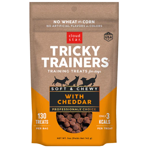Cloud Star Chewy Tricky Trainers Cheddar Chewy Dog Treats