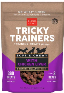 Cloud Star Chewy Tricky Trainers Chicken Liver Chewy Dog Treats - Image 2