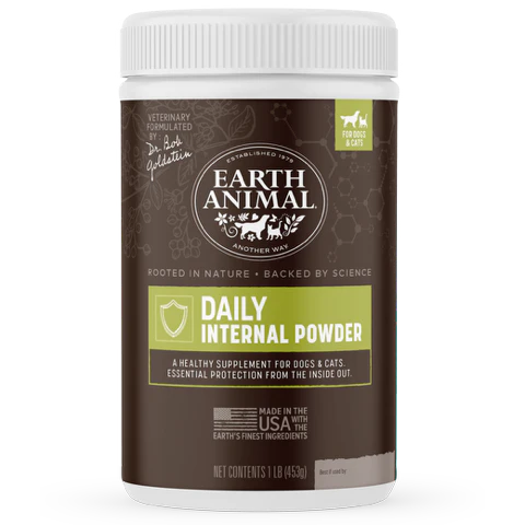 Earth Animal Nature's Natural Flea & Tick Daily Internal Powder Supplement