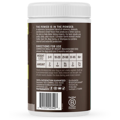 Earth Animal Nature's Natural Flea & Tick Daily Internal Powder Supplement - Image 3