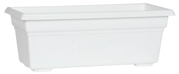 Countryside Flower Box Planter, White - Image 2