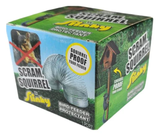 Scram, Squirrel by Slinky® Bird Feeder Protectant - Image 3