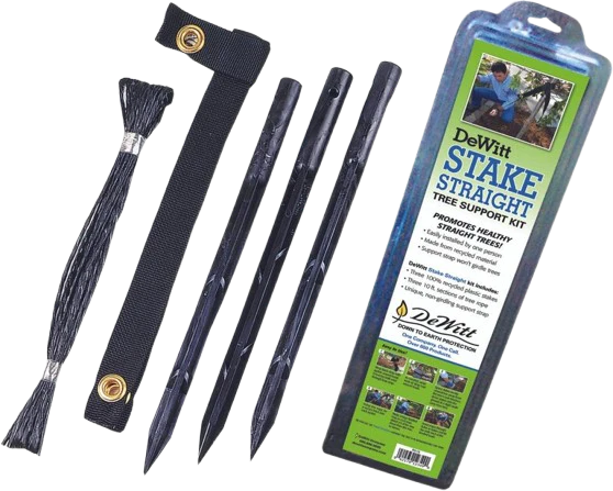 Stake Straight Tree Support Kit, 15 in