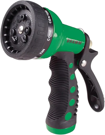 Dramm Revolver 9-Pattern Spray Nozzle, Green