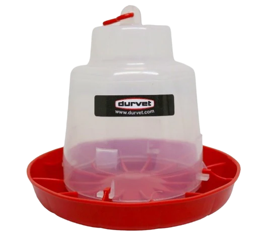 Plastic Poultry Feeder, 1lb capacity
