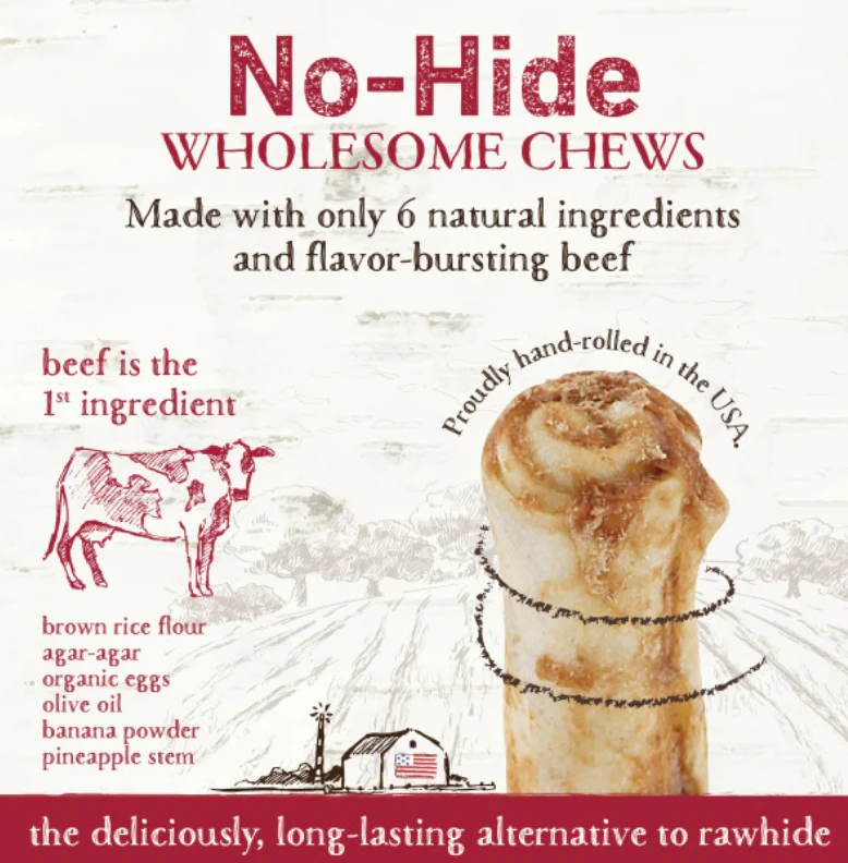 Earth Animal Beef No-Hide Wholesome Chews Dog & Cat STIX - 10 pack - Image 4