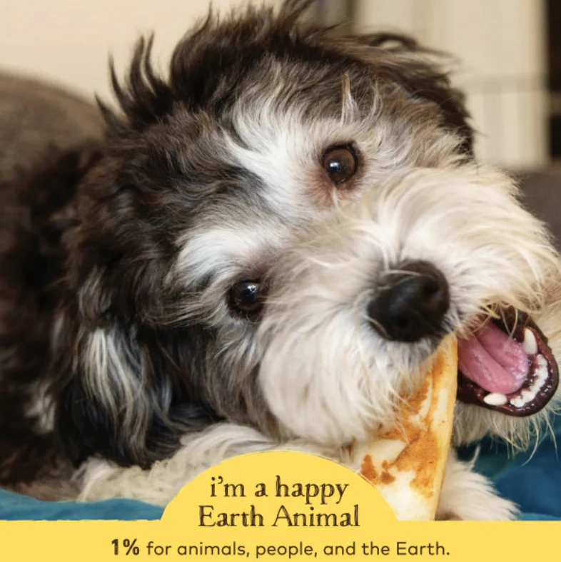 Earth Animal Peanut Butter No-Hide® Wholesome Dog Chews - Small, 4" - Image 4