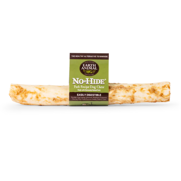 Products Earth Animal Pork No-Hide Wholesome Dog Chew 11" (2 pack)