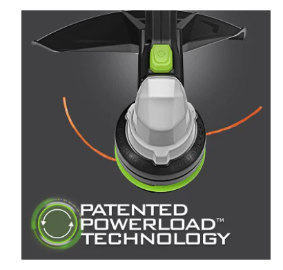 EGO 15" Powerload with Telescopic Aluminum Shaft String Trimmer Kit (G3 2.5Ah Battery, 210W Charger) - Image 5