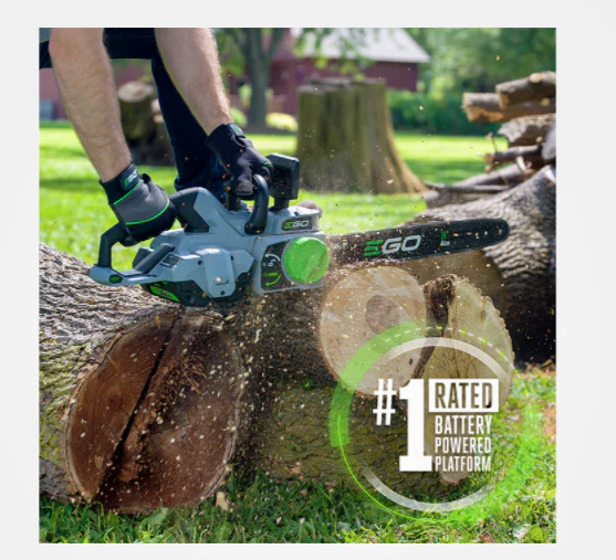 EGO 18" Chain Saw  Kit (5.0Ah Fuel Gage Battery, 56V 220W Charger) - Image 3