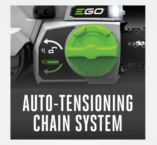 EGO 18" Chain Saw  Kit (5.0Ah Fuel Gage Battery, 56V 220W Charger) - Image 5