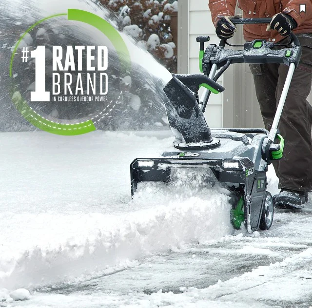 EGO 21" Single Stage Snow Blower with Peak Power (2* 5.0Ah Batteries, 320W Charger) - Image 3